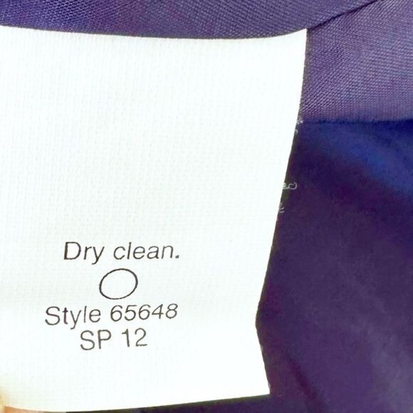 J Crew Terrazzo Fringe Trim Linen Blend Tweed Blazer size 8 New - Picture 8 of 11